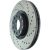 128.33065L - StopTech Sport Cross Drilled Brake Rotor; Front Left