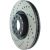 128.33065R - StopTech Sport Cross Drilled Brake Rotor; Front Right
