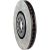 128.33093R - StopTech Sport Cross Drilled Brake Rotor; Front Right