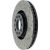 128.33096L - StopTech Sport Cross Drilled Brake Rotor; Front Left