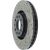 128.33096R - StopTech Sport Cross Drilled Brake Rotor; Front Right