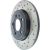 128.33097R - StopTech Sport Cross Drilled Brake Rotor; Rear Right