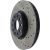 128.33098L - StopTech Sport Cross Drilled Brake Rotor; Front Left