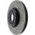 128.33098R - StopTech Sport Cross Drilled Brake Rotor; Front Right