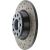 128.33099R - StopTech Sport Cross Drilled Brake Rotor; Rear Right