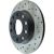 128.33106R - StopTech Sport Cross Drilled Brake Rotor; Rear Right