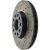 128.33110R - StopTech Sport Cross Drilled Brake Rotor; Front and Rear Right