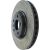 128.33123L - StopTech Sport Cross Drilled Brake Rotor; Front Left