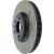 128.33123R - StopTech Sport Cross Drilled Brake Rotor; Front Right