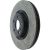 128.33138L - StopTech Sport Cross Drilled Brake Rotor; Front Left