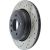 128.34074R - StopTech Sport Cross Drilled Brake Rotor; Rear Right