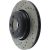 128.34086R - StopTech Sport Cross Drilled Brake Rotor; Rear Right