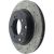 128.46065R - StopTech Sport Cross Drilled Brake Rotor; Rear Right