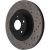 128.47018R - StopTech Sport Cross Drilled Brake Rotor; Front Right