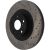 128.47021L - StopTech Sport Cross Drilled Brake Rotor; Front Left