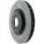 128.62075L - StopTech Sport Cross Drilled Brake Rotor; Front Left