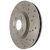 227.46064L - StopTech Select Sport Drilled and Slotted Brake Rotor; Front Left
