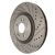 227.46076L - StopTech Select Sport Drilled and Slotted Brake Rotor; Front Left