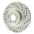 227.47018L - StopTech Select Sport Drilled and Slotted Brake Rotor; Front Left