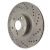 227.47021L - StopTech Select Sport Drilled and Slotted Brake Rotor; Front Left