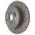 227.47023L - StopTech Select Sport Drilled and Slotted Brake Rotor; Rear Left