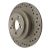 227.47025L - StopTech Select Sport Drilled and Slotted Brake Rotor; Rear Left