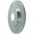 227.61087R - StopTech Select Sport Drilled and Slotted Brake Rotor; Rear Right