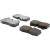 300.06390 - Centric Premium Semi-Metallic Brake Pads with Shims
