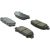 300.07700 - Centric Premium Semi-Metallic Brake Pads with Shims and Hardware