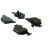 308.06830 - StopTech Street Brake Pads with Shims and Hardware