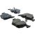 309.06831 - StopTech Sport Brake Pads with Shims and Hardware