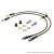 950.45508 - StopTech Stainless Steel Brake Lines; Rear
