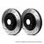 GD1045 - EBC GD Dimpled & Slotted Brake Discs; Front