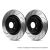 GD816 - EBC GD Dimpled & Slotted Brake Discs; Rear