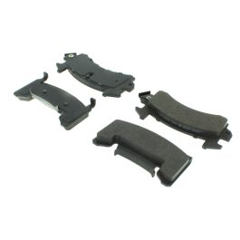Disc Brake Pad Set-C-TEK Metallic Brake Pads-Preferred Front Centric 102.00110