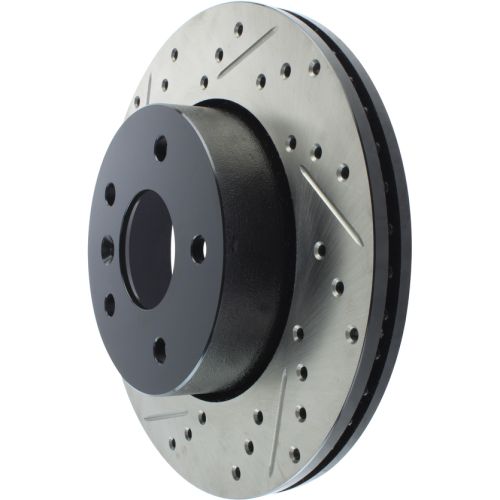 127.22003R - StopTech Sport Drilled & Slotted Brake Rotor; Front Right