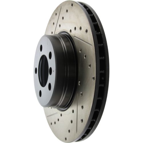 127.22007R - StopTech Sport Drilled & Slotted Brake Rotor; Front Right