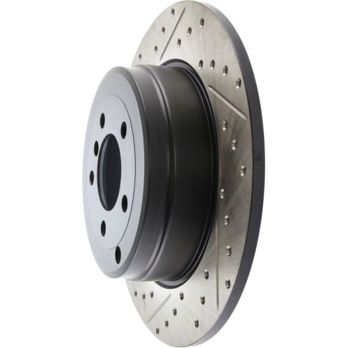127.22008R - StopTech Sport Drilled & Slotted Brake Rotor; Rear Right