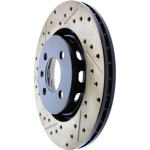 127.33028R - StopTech Sport Drilled & Slotted Brake Rotor; Front Right
