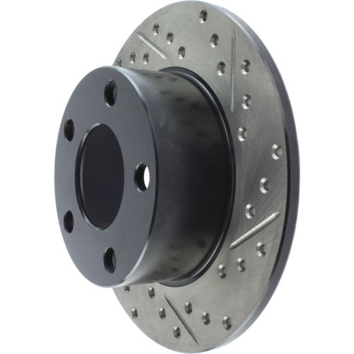 127.33038L - StopTech Sport Drilled & Slotted Brake Rotor; Rear Left