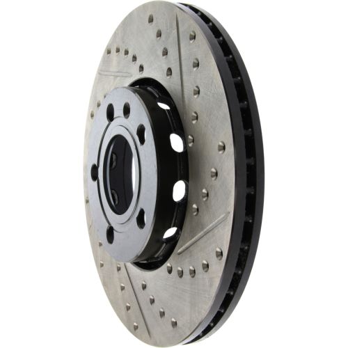 127.33039L - StopTech Sport Drilled & Slotted Brake Rotor; Front Left