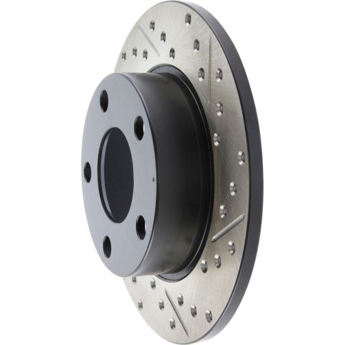 127.33047L - StopTech Sport Drilled & Slotted Brake Rotor; Rear Left