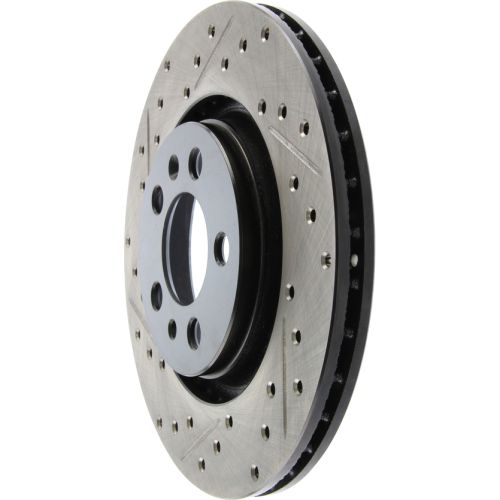 127.33054R - StopTech Sport Drilled & Slotted Brake Rotor; Front Right