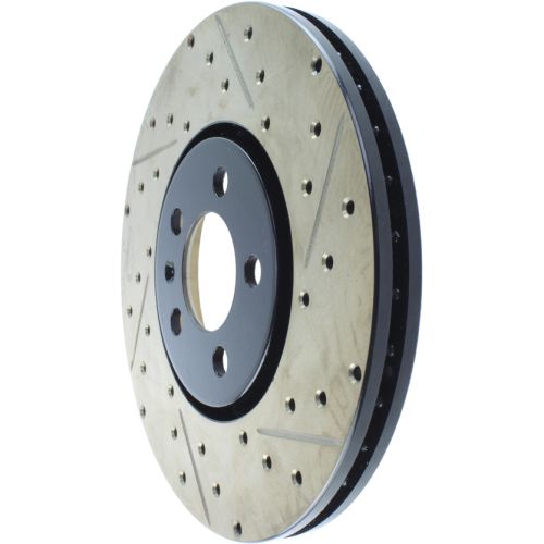 127.33059L - StopTech Sport Drilled & Slotted Brake Rotor; Front Left