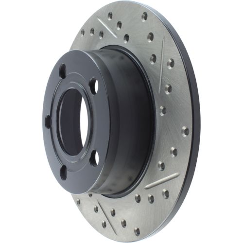 127.33063L - StopTech Sport Drilled & Slotted Brake Rotor; Rear Left