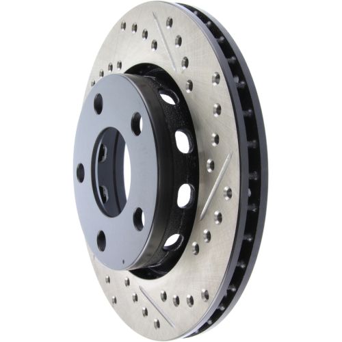 127.33067L - StopTech Sport Drilled & Slotted Brake Rotor; Rear Left