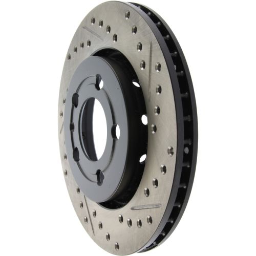127.33069L - StopTech Sport Drilled & Slotted Brake Rotor; Rear Left