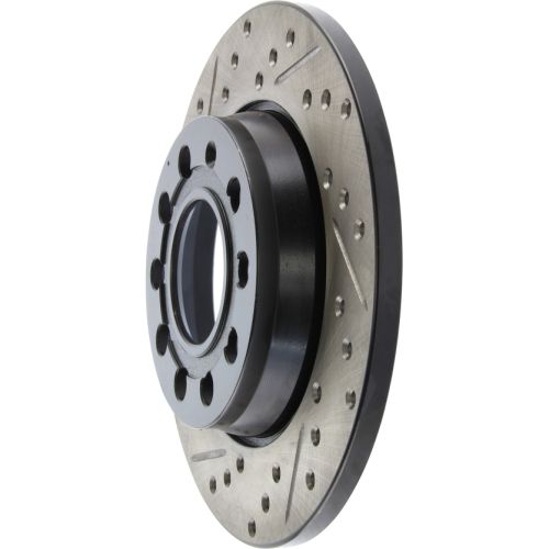 127.33108R - StopTech Sport Drilled & Slotted Brake Rotor; Rear Right