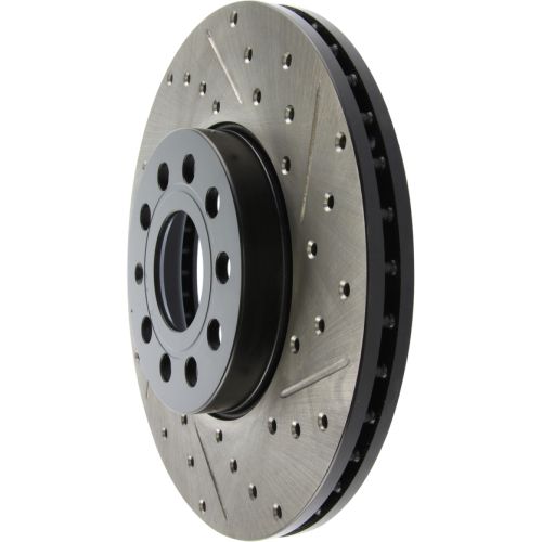 127.33110L - StopTech Sport Drilled & Slotted Brake Rotor; Front and Rear Left