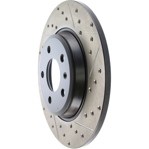 127.33127L - StopTech Sport Drilled & Slotted Brake Rotor; Rear Left